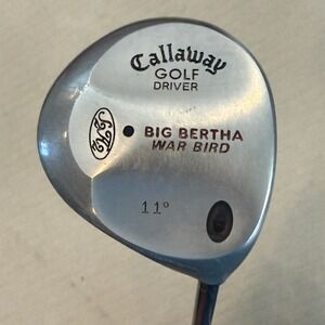 Callaway Big Bertha War Bird Driver 11° RCH 96 Regular Flex w Headcover